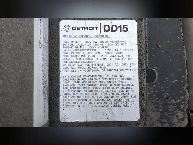 2019 Freightliner Cascadia 126