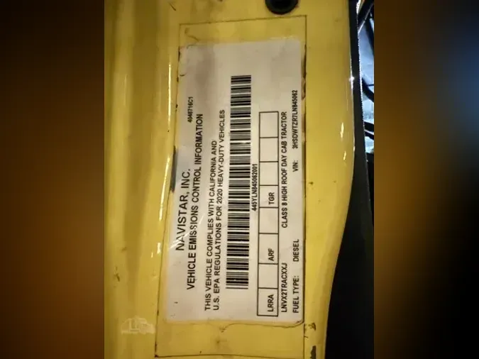 2020 INTERNATIONAL RH