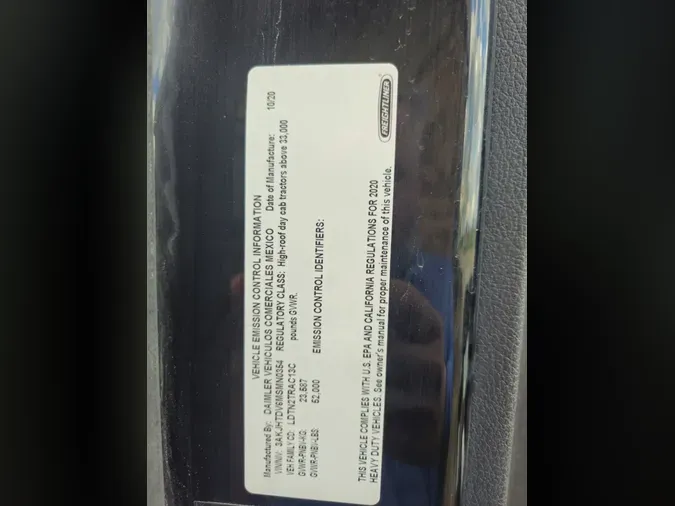 2021 FREIGHTLINER Cascadia 116f93274149805f97015e8ba8c7b0d19ba