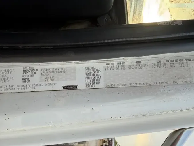 2007 FREIGHTLINER BUSINESS CLASS M2 112