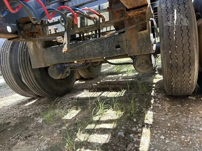 2007 TRANSCRAFT 42 FT FLAT BED FORK LIFT TRAILER