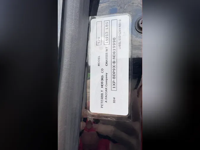 2022 Peterbilt 579fa146ed5bc3d97b0108d32f237644a50