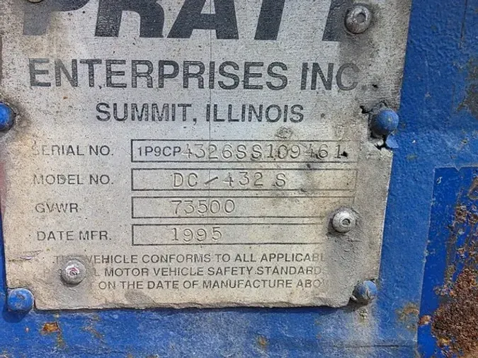 1995 PRATT fac226c3e50455d9051516b8548999f3