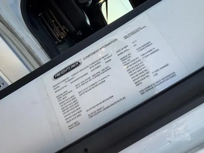 2018 FREIGHTLINER CASCADIA 126