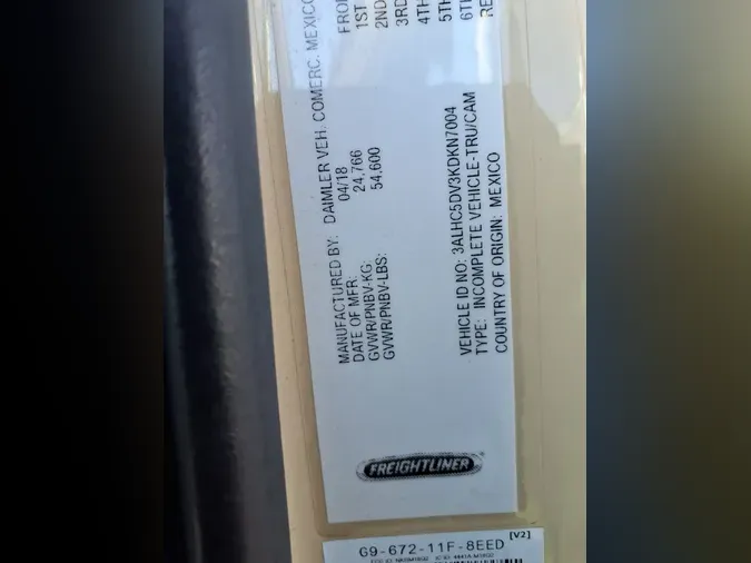 2019 FREIGHTLINER/MERCEDES M2 112fc1f556206f956c5fb14beb6a1c8d35f