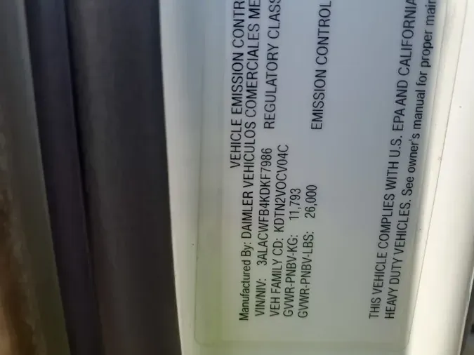 2019 FREIGHTLINER M2 106