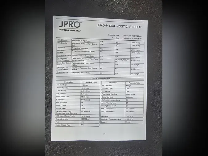 2019 FREIGHTLINER/MERCEDES NEW CASCADIA 116