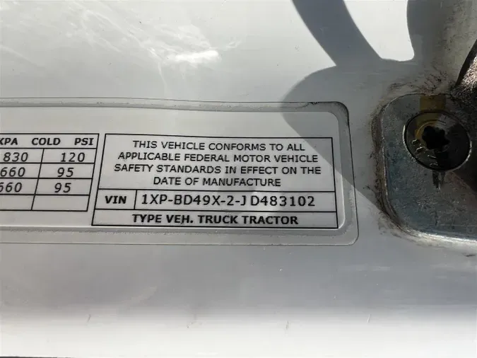 2018 Peterbilt 579