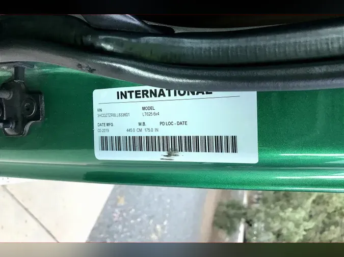 2020 INT LT625 6x4