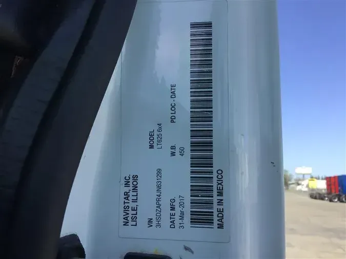 2018 INTERNATIONAL LT