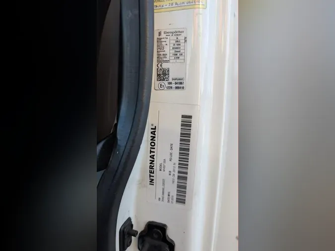 2020 International MV607